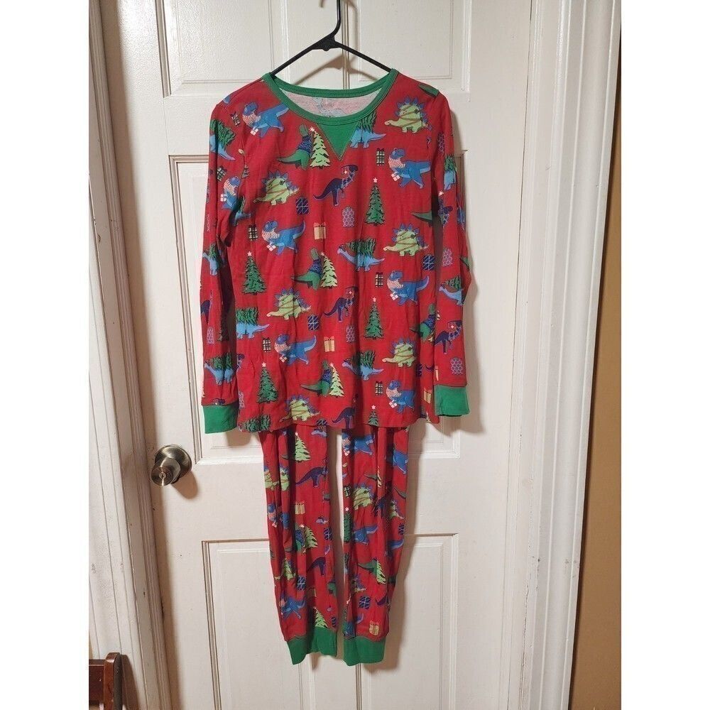 Women's Dinosaur Print Nightwear Pajama Set Size Small - Picture 10 of 14